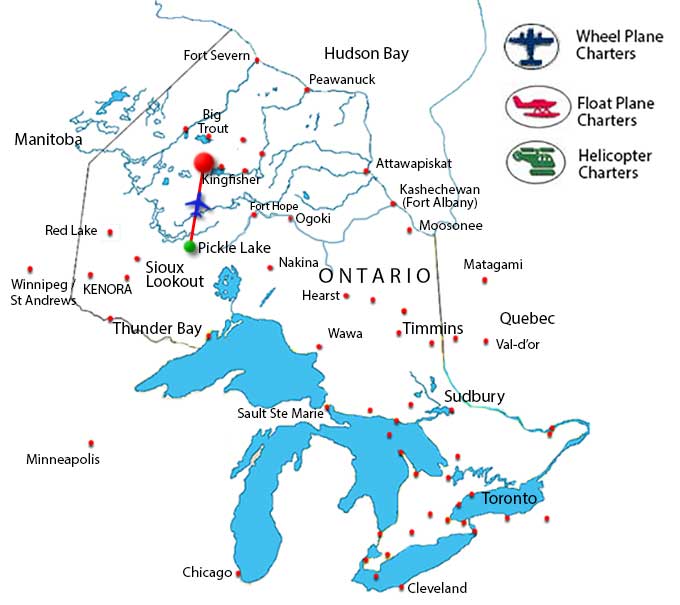 Webequie Helicopter Charter Flights